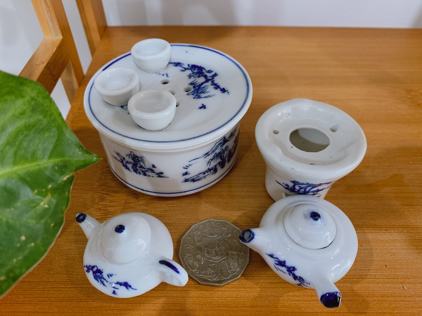 纯手工【功夫小茶具】山水款 HANDMADE【KUNGFU TEASET TOY】BLUE MOUNTAINS(other)
