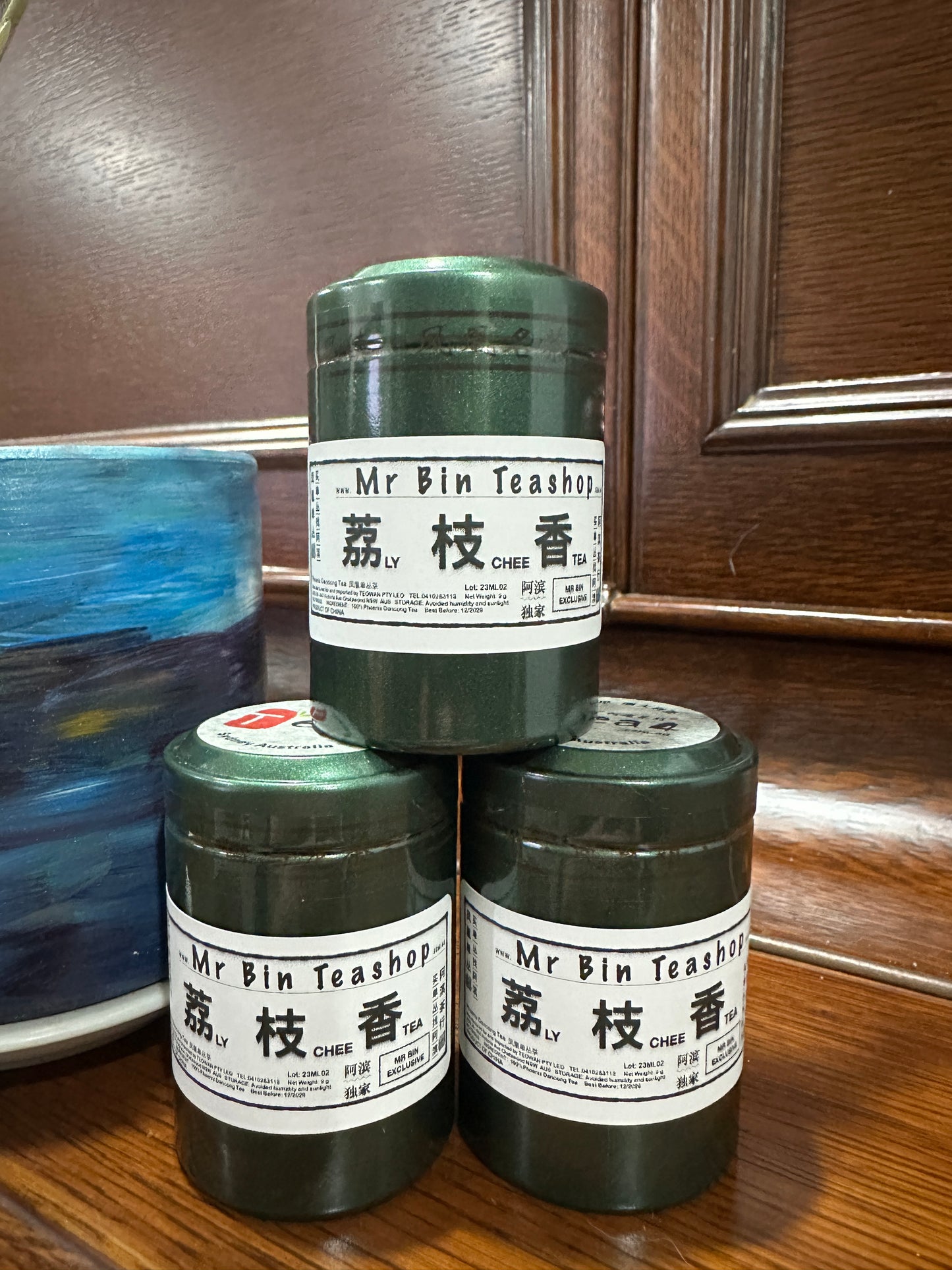 Small Tin Tea 【lychee Tea】 "Mr Bin Exclusive" 小罐茶：【荔枝香】 ‘阿滨独家’