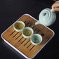 Koi Teaset （ 1 teapot + 4 cups） 一壶四杯 【锦鲤茶具】