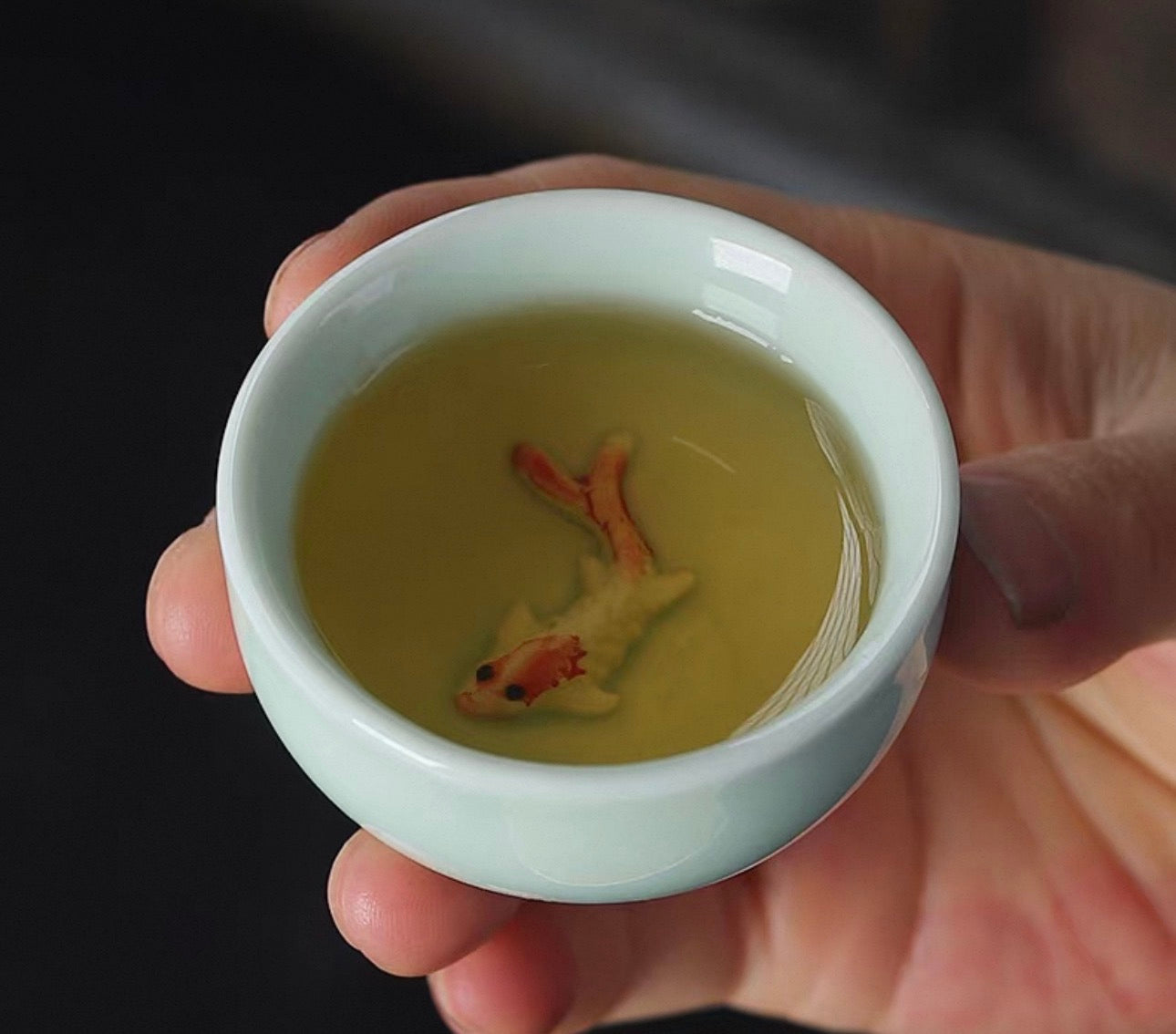 Koi Teaset （ 1 teapot + 4 cups） 一壶四杯 【锦鲤茶具】