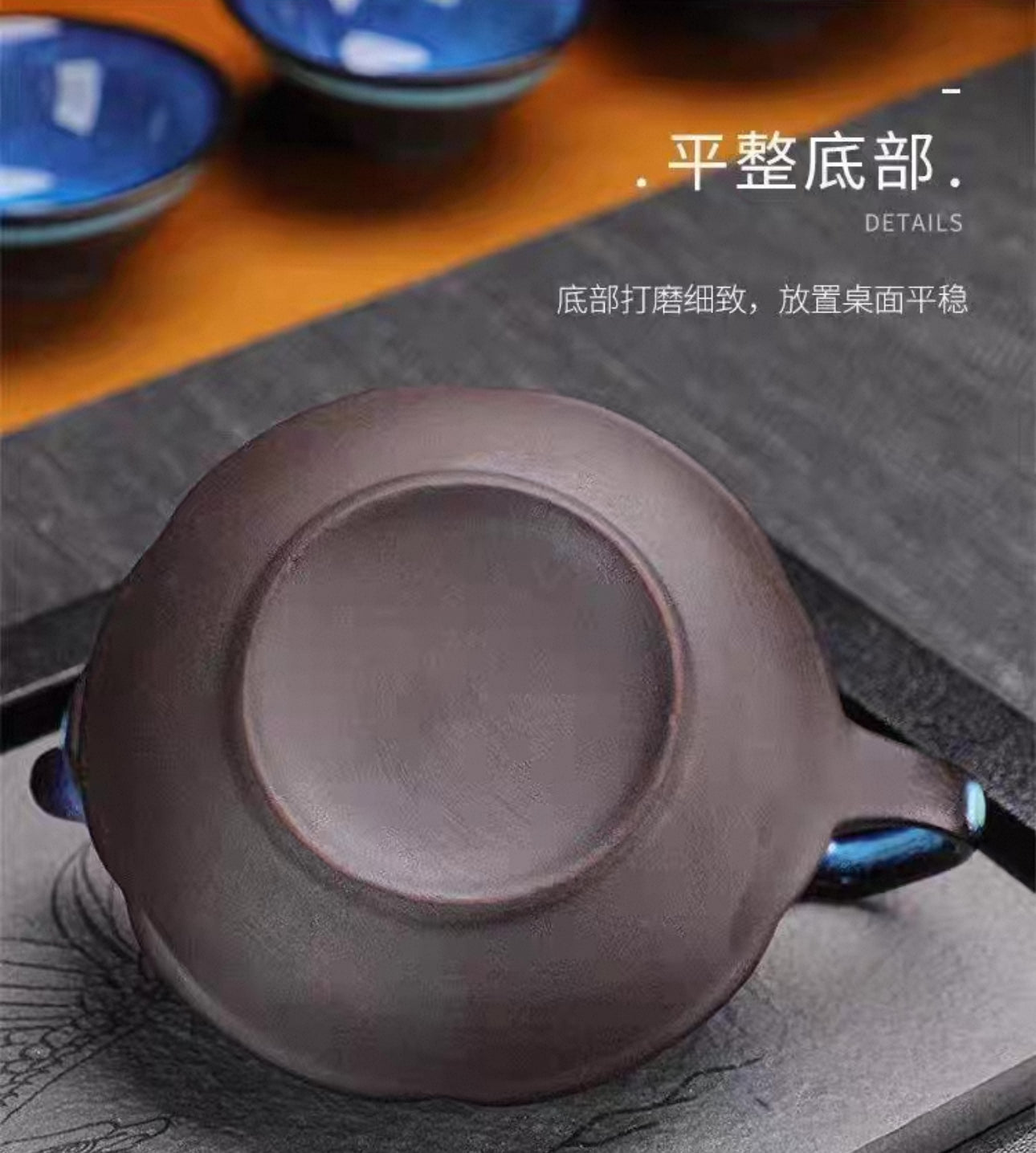 Xmas Sales~Blue tears 1 teapot + 4 cups 一壶四杯 【蓝眼泪茶具】