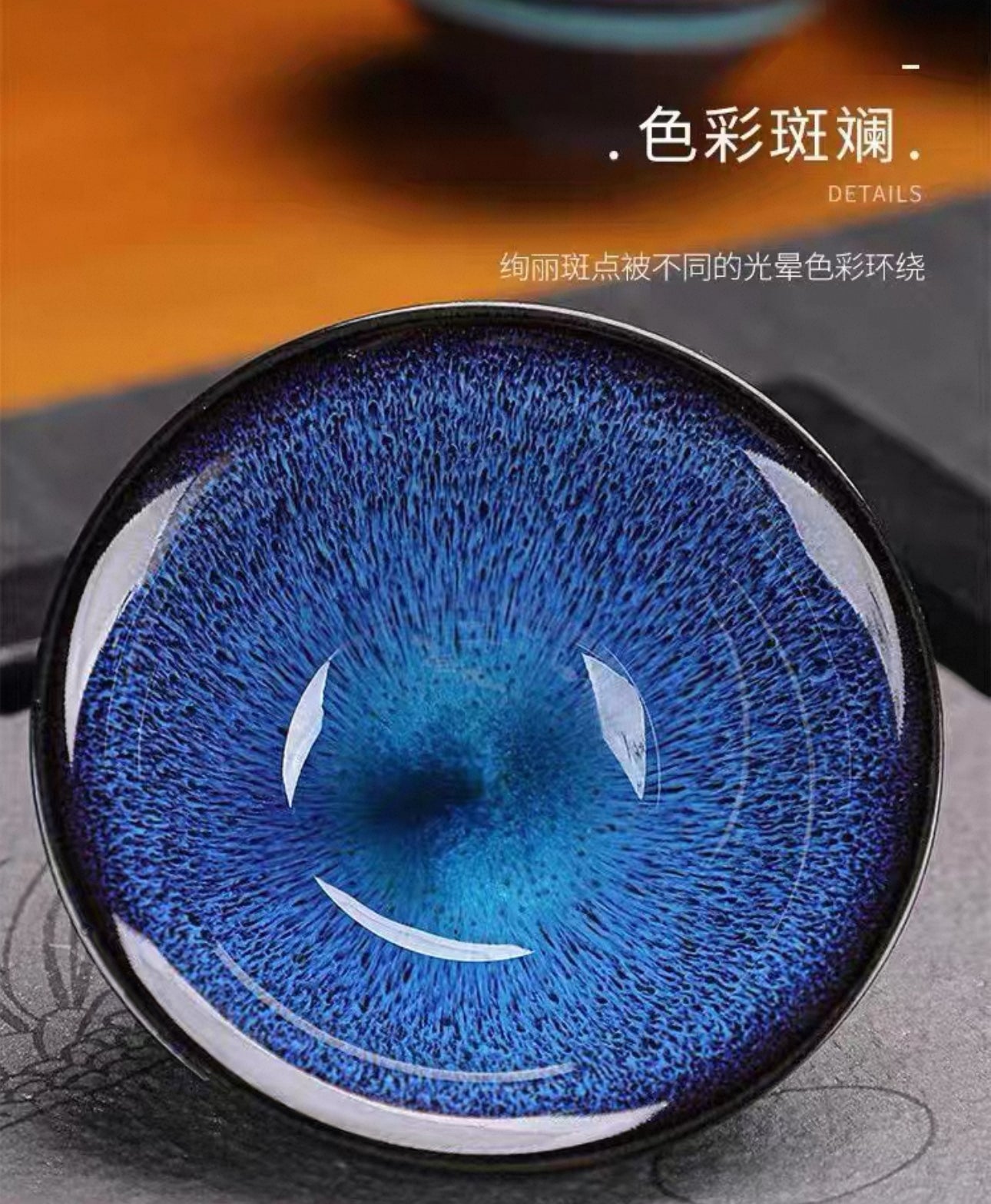 Xmas Sales~Blue tears 1 teapot + 4 cups 一壶四杯 【蓝眼泪茶具】