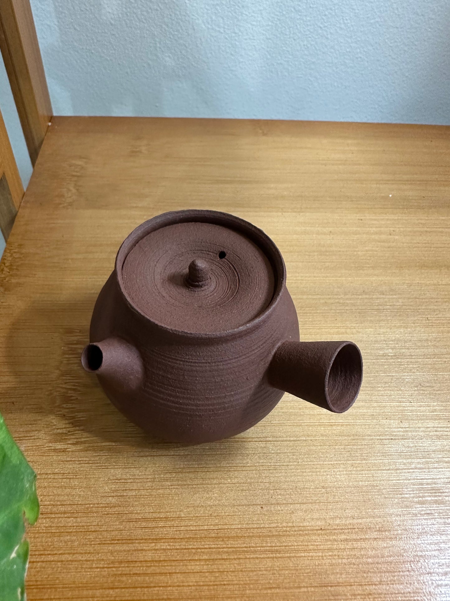纯手工潮州手拉侧把壶 钟玉鹏作品 Pure handmade Chaozhou side handle teapot 茶壶