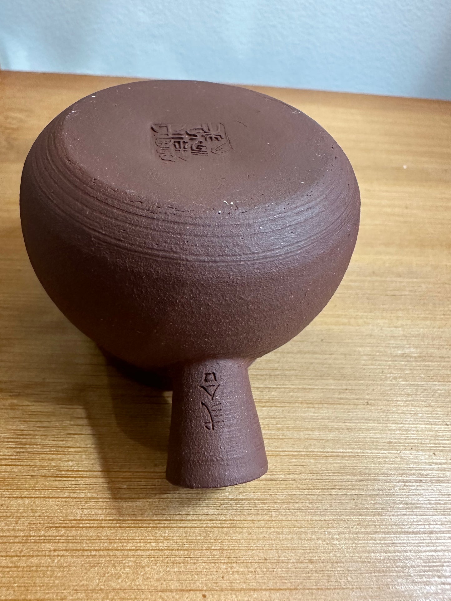 纯手工潮州手拉侧把壶 钟玉鹏作品 Pure handmade Chaozhou side handle teapot 茶壶