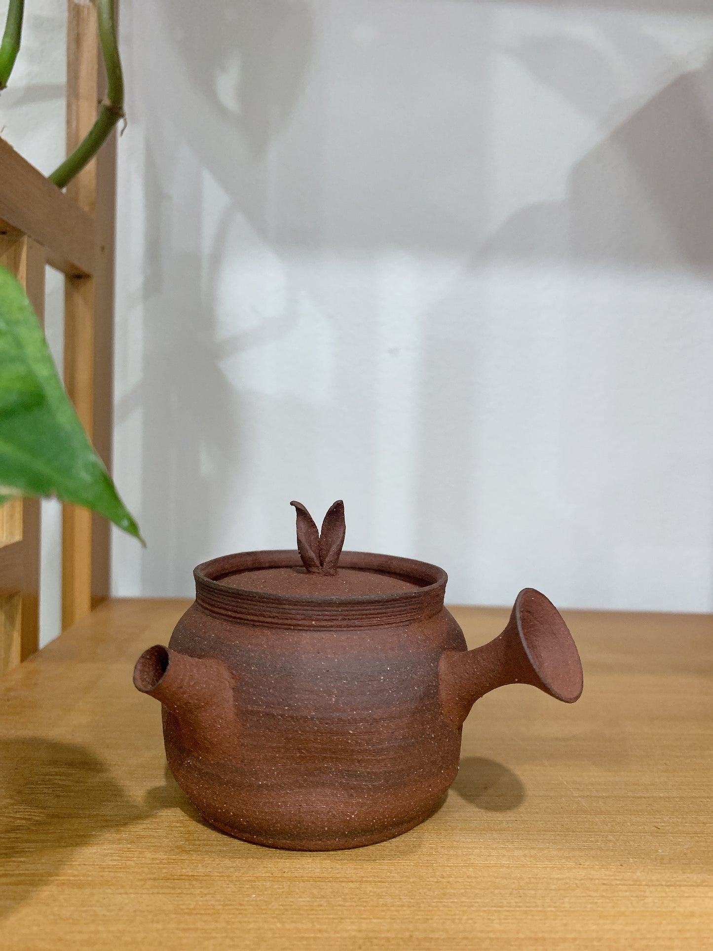 纯手工潮州手拉侧把壶 Pure handmade Chaozhou side handle teapot 茶壶