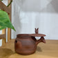 纯手工潮州手拉侧把壶 Pure handmade Chaozhou side handle teapot 茶壶